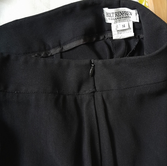 Vintage HOLT RENFREW Black Pants - Picture 6 of 6